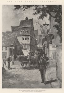 De overleden keizerin Frederick door Henry Charles Seppings Wright